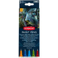 Набор цветных ручек PAINT PEN PALETTE №2, 5 шт, Derwent