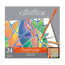 Набор пастельных карандашей, Fine Art Pastel, 24 шт, мет, упаковка, Cretacolor