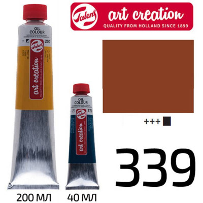 Краска масляная ArtCreation, (339) Английская красная, 200 мл, Royal Talens
