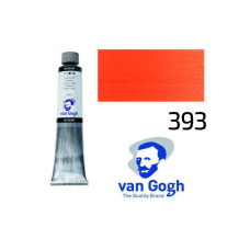 Краска масляная Van Gogh, (393) AZO Красный средний, 200 мл, Royal Talens