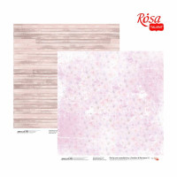 Бумага для скрапбукинга Emotion Romance 6, двусторонняя, 30,48х30,48 см, 200 г м2, ROSA TALENT