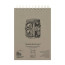 Альбом для ескізів на спіралі AUTHENTIC (Bristol) А5, 185 г/м2, 30л, білий та гладкий папір, SMILTAINIS