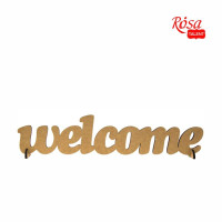 Заготовка надпись WELCOME, МДФ, 45х12 см, ROSA TALENT