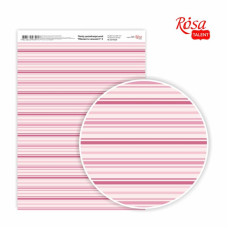 Папір дизайнерський односторонній „Моменти ніжності“ 5, 21х29,7 см, глянцевий, 250 г/м2, ROSA TALENT