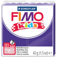 Пластика Fimo kids, Фіолетова, 42г, Fimo