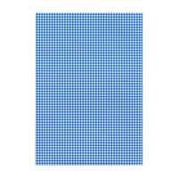 Бумага с рисунком Клеточка двусторонняя, Синяя, 21х31см, 200 г м2, Heyda