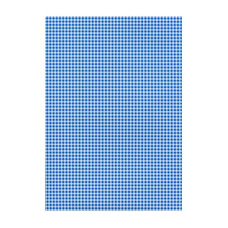 Папір з малюнком "Клітинка" двосторонній, Синій, 21*31см, 200 г/м2, Heyda