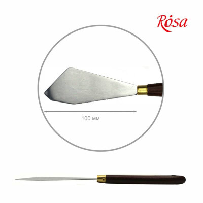 Мастихин ROSA Gallery CLASSIC № 106 длина 10 см, нож макси
