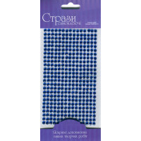 Стрази самоклеючі, Сині, 5мм, 375шт, ROSA TALENT