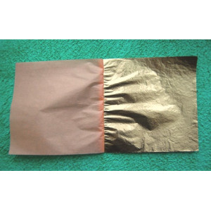 Поталь вільна, ЗОЛОТО, №2,0. 14*14, Trim, 25лист.