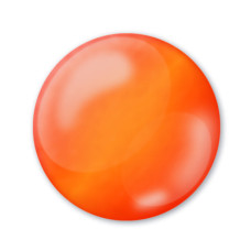 Контур Эффект 3Д жемчужин, прозрачный, Оранжевый, 30 мл, Pentart
