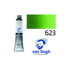 Краска масляная Van Gogh, (623) Сочный зеленый, 200 мл, Royal Talens
