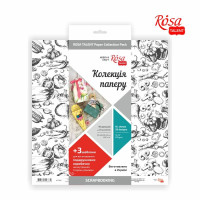 Набор бумаги для скрапбукинга Recipe book, двуст, 30,48х30,48 см, 200 г м2, 16 л, ROSA TALENT