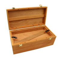 Пенал для худ. матеріалів, дерев’яний (в'яз), (40х20х15см), D.K.ART CRAFT