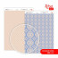 Бумага дизайнерская двусторонняя матовая Кружево 2, 21х29,7 см, 200 г м2, ROSA TALENT
