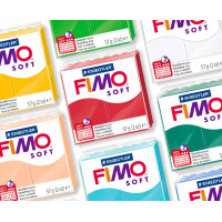 Пластика Soft, Белая, 57г, Fimo