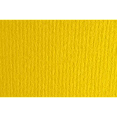 Бумага для дизайна Elle Erre B1 (70х100см), №07 giallo, 220 г м2, желтая, две текстуры, Fabriano