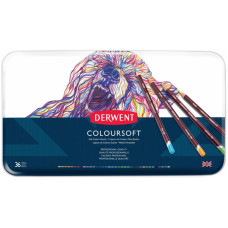 Набор цветных карандашей Coloursoft, 36 шт Derwent