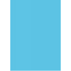 Бумага для дизайна Tintedpaper А4 (21х29,7см), №30 голубая, 130 г м , без текстуры, Folia
