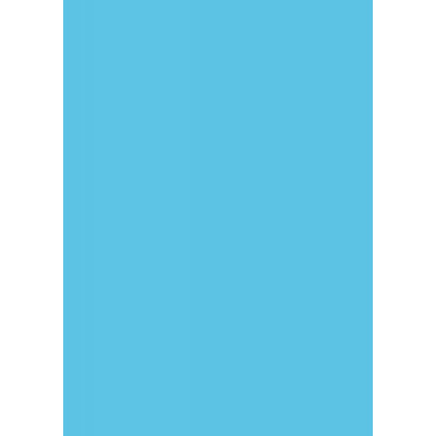 Папір для дизайну Tintedpaper А4 (21*29,7см), №30 голубий, 130г/м, без текстури, Folia