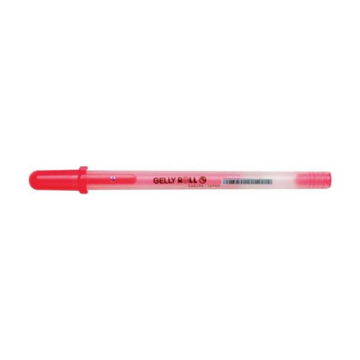 Ручка гелевая MOONLIGHT Gelly Roll, Карминовый флуоресцентный, Sakura