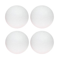 Набір пінопластових кульок, d:12см, 4шт
