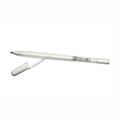 Ручка гелевая, Белая 08 MEDIUM (линия 0,4mm), Gelly Roll Basic, Sakura