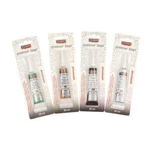 Контур универсальный, Белый, 20 мл, Pentart