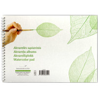 Альбом на спирале для акварели Gold А4, 200 г м2, 20л, Smiltainis