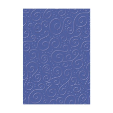 Папір з тисненням "Мілан", Синій, 21*31см, 220 г/м2, 204772623, Heyda