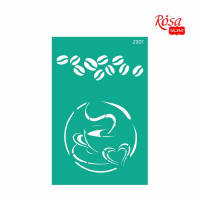 Трафарет многоразовый самоклеющийся, №2901, 13х20 см, Серия Кухня, ROSA TALENT