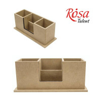 Подставка для ручек 2, МДФ, 30х10х11 см, ROSA TALENT