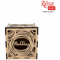 Шкатулка для поздравлений Classic, МДФ, 20х20х20 см, ROSA TALENT