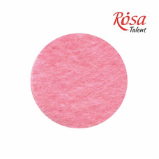 Фетр листковий (поліестер), 21,5х28 см, Рожевий пастельний, 180 г/м2, ROSA TALENT