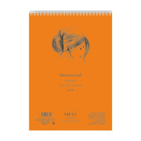 Альбом на спіралі AUTHENTIC (mixed media) А3, 200 г/м2, 30л, білий колір, SMILTAINIS