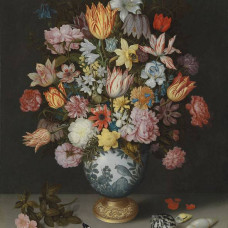 Декупажные салфетки Bosschaert Floral , 33х33 см, 18,5 г м2, 20 шт, Ambiente