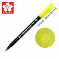 Маркер акварельний пензель KOI Sakura, Салатовий №32
