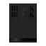 Склейка-блок mixed media Black Black А3 (29,7*42 см), 300 г/м2, 20л, чорний, гладкий, Fabriano