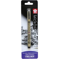 Линер PIGMA Micron (0,8), 0,5 мм, Черный, в блистере, Sakura