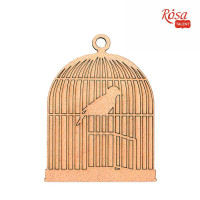 Заготовка Клетка, 5 шт, ДВП, 10х7,3х0,3 см, ROSA TALENT