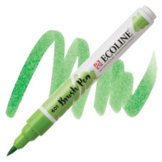 Ручка-кисточка Ecoline Brushpen (601), Зеленая светлая, Royal Talens
