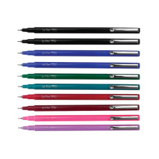 Ручка для бумаги, Голубая, флюоресцентная, капиллярная, 0,3 мм, 4300-S, Le Pen, Marvy