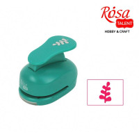 Фігурний дирокол, Листочок №1, 3,8 см, ROSA TALENT