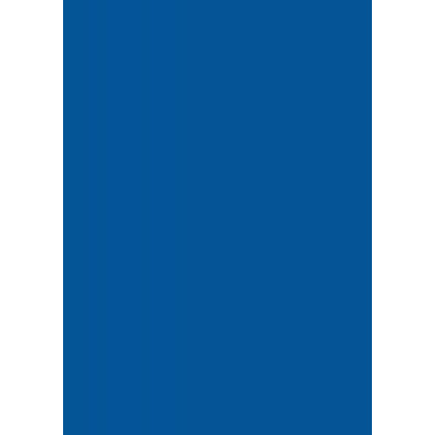 Бумага для дизайна Tintedpaper В2 (50х70см), №35 королевская синяя, 130 г м , без текстуры, Folia