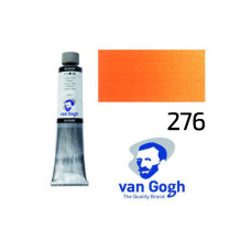 Краска масляная Van Gogh, (276) AZO Оранжевый, 200 мл, Royal Talens