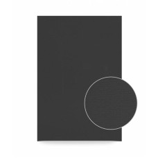 Холст на картоне, 24х30 см Черный, хлопок, акрил, ROSA Studio