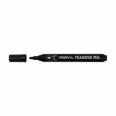 Маркер, Черный, для термического переноса на ткань, 1,5 мм, Transfer Pen, 922, Marvy