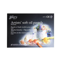 Пастель олійна м'яка проф., 36кол., MOPV-36, MUNGYO