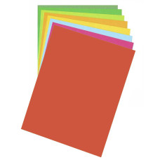 Бумага для дизайна Fotokarton B2 (50х70см) №40 Оранжевая, 300 г м2, Folia