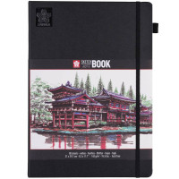 Блокнот Sakura Sketch, 140 г м2, 21х29,7 см, 80 л, кремово-белый, Sakura